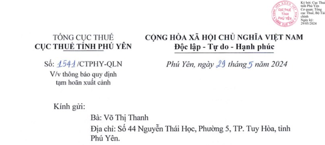 Đề nghị tạm hoãn xuất cảnh đối với Bông hồng vàng Phú Yên - Ảnh 2.