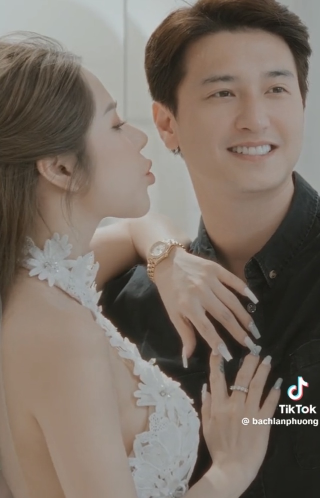 Bạch Lan Phương phản ứng khi bị nói chỉ là người thay thế, sẽ không cưới được Huỳnh Anh - Ảnh 6. Bạch Lan Phương phản ứng khi bị nói chỉ là người thay thế, sẽ không cưới được Huỳnh Anh - Ảnh 6.