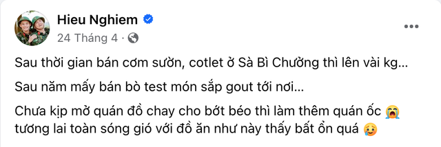 Trước thềm khai trương quán ốc, Xemesis liên tục quảng bá trong khi Xoài Non lại có động thái rất lạ - Ảnh 2.