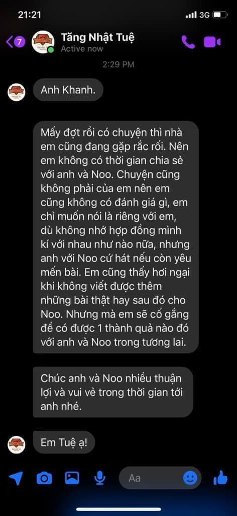 Một nhạc sĩ vẫn đồng ý cho hát hit dù chẳng nhớ hợp đồng ra sao, Noo Phước Thịnh đăng công khai respect như muốn khịa ai đó? - Ảnh 3.