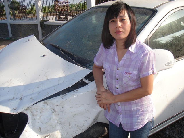 Cát Phượng bị tai nạn kinh hoàng 10 năm trước: Xe ô tô móp méo, gây ngỡ ngàng nhất điều này - Ảnh 7.