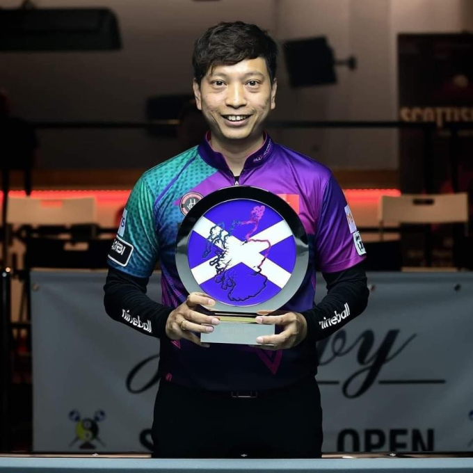 Nóng: Cơ thủ Dương Quốc Hoàng vô địch giải Scottish Open, làm nên lịch sử cho Billiards Việt Nam - Ảnh 1.