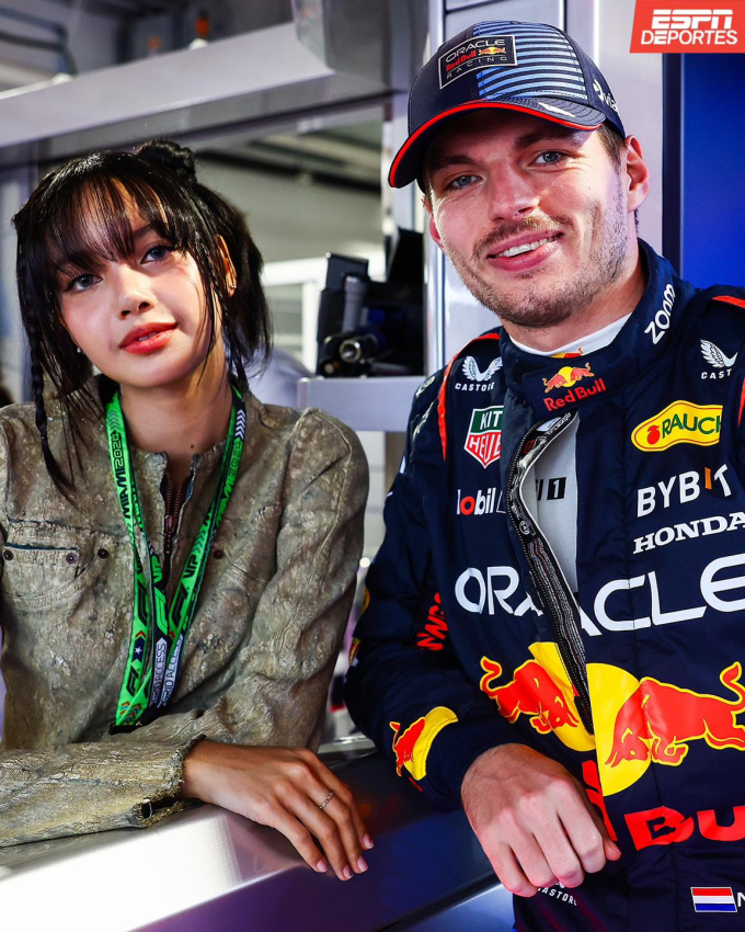 Lisa xinh đẹp bên nhà vô địch F1 Max Emilian Verstappen