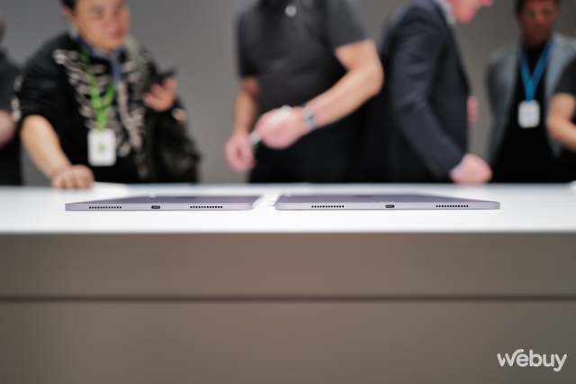 Trực tiếp ngắm nh&igrave;n iPad Air 2024: 2 k&iacute;ch thước để lựa chọn, d&ugrave;ng được b&uacute;t Apple Pencil Pro - Ảnh 5.