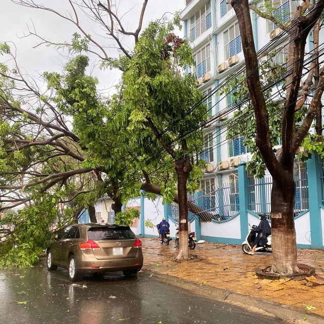 CLIP: Hiện trường nhiều người ngã xe trong cơn mưa trên đường phố Biên Hòa - Ảnh 8.