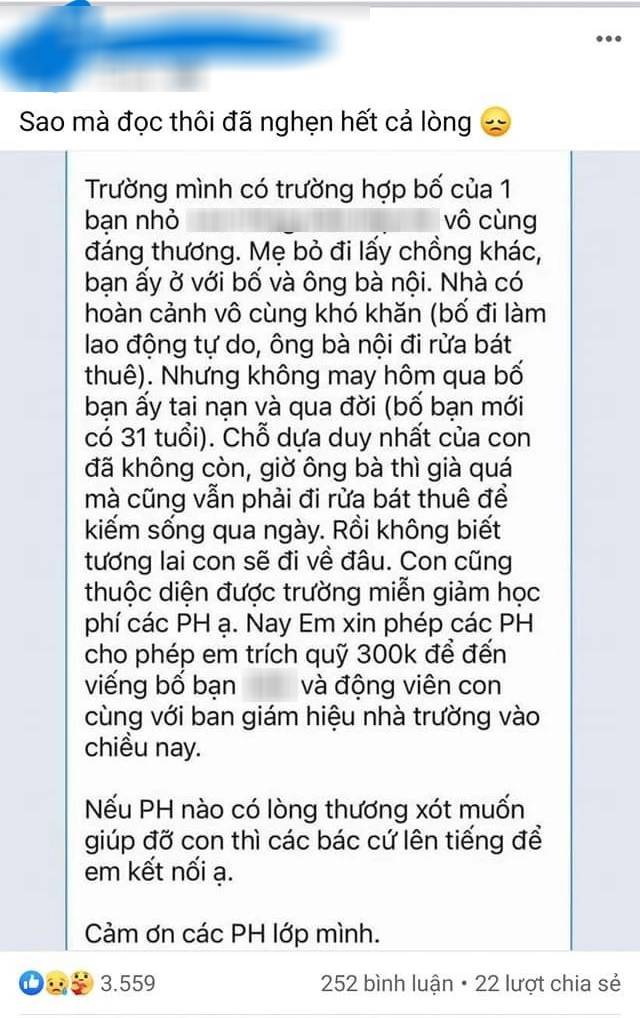 Sự thật chuyện cháu bé 5 tuổi ở Hà Nội vừa mất cha, phải ở cùng ông bà có hoàn cảnh vô cùng khó khăn - Ảnh 1.