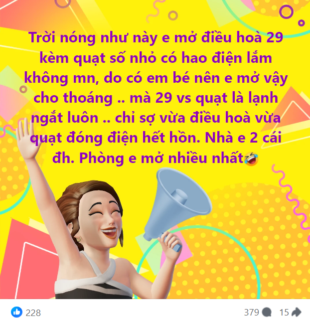 Bật điều hòa 29 độ kèm quạt nhỏ liệu có tốn điện? Hóa ra mẹo tiết kiệm điện khi dùng điều hòa là đây - Ảnh 1.