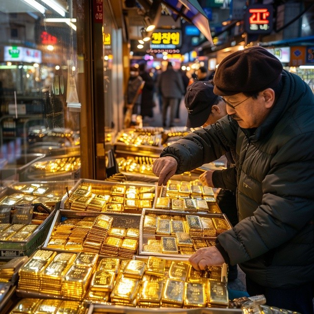 Đến lượt Hàn Quốc bán vàng như mớ rau trong siêu thị tiện lợi và máy tự động: Nhu cầu tăng cao nhất 20 năm qua vì lạm phát và đồng tiền mất giá - Ảnh 1.