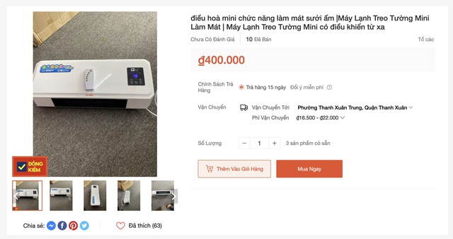 Điều hòa mini giá rẻ vài trăm nghìn: Mua để nhận về không phải làn gió lạnh mà là bài học nhớ đời - Ảnh 3.