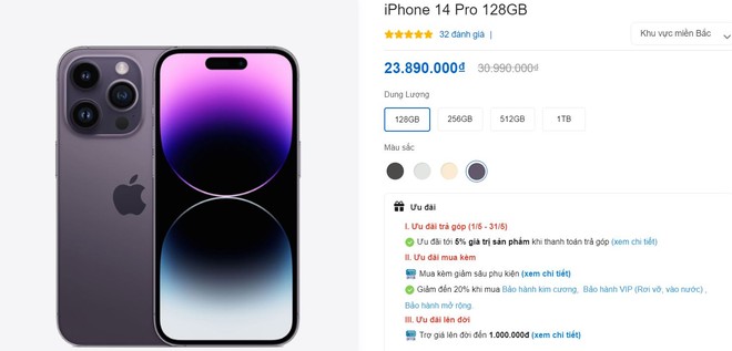 Giảm giá gần cả chục triệu, đây là mẫu iPhone đang cháy hàng, đáng mua hơn cả iPhone 15 - Ảnh 2.