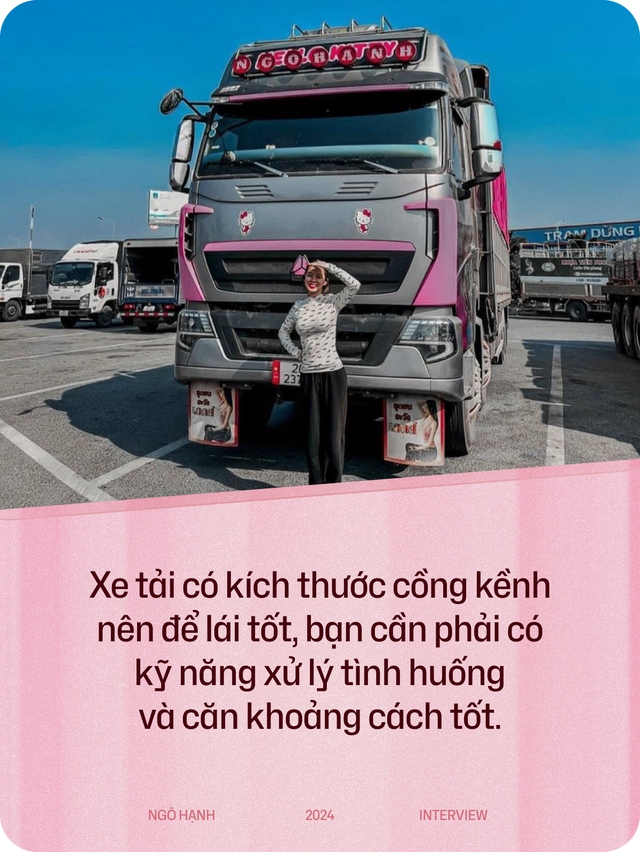 Nữ tài xế Gen Z Thái Nguyên nặng 38kg lái xe tải 30 tấn khắp miền Bắc: Thời gian mình ở trên xe còn nhiều hơn ở nhà - Ảnh 3.