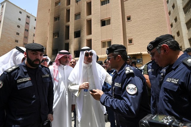 Kuwait: Cháy lớn ở khu nhà ở công nhân, 41 người thiệt mạng - Ảnh 4.