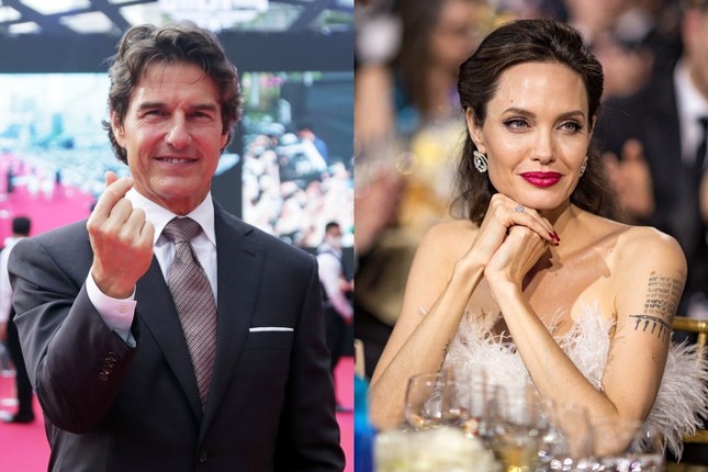 Tom Cruise is said to have a crush on Angelina Jolie - Photo 2.