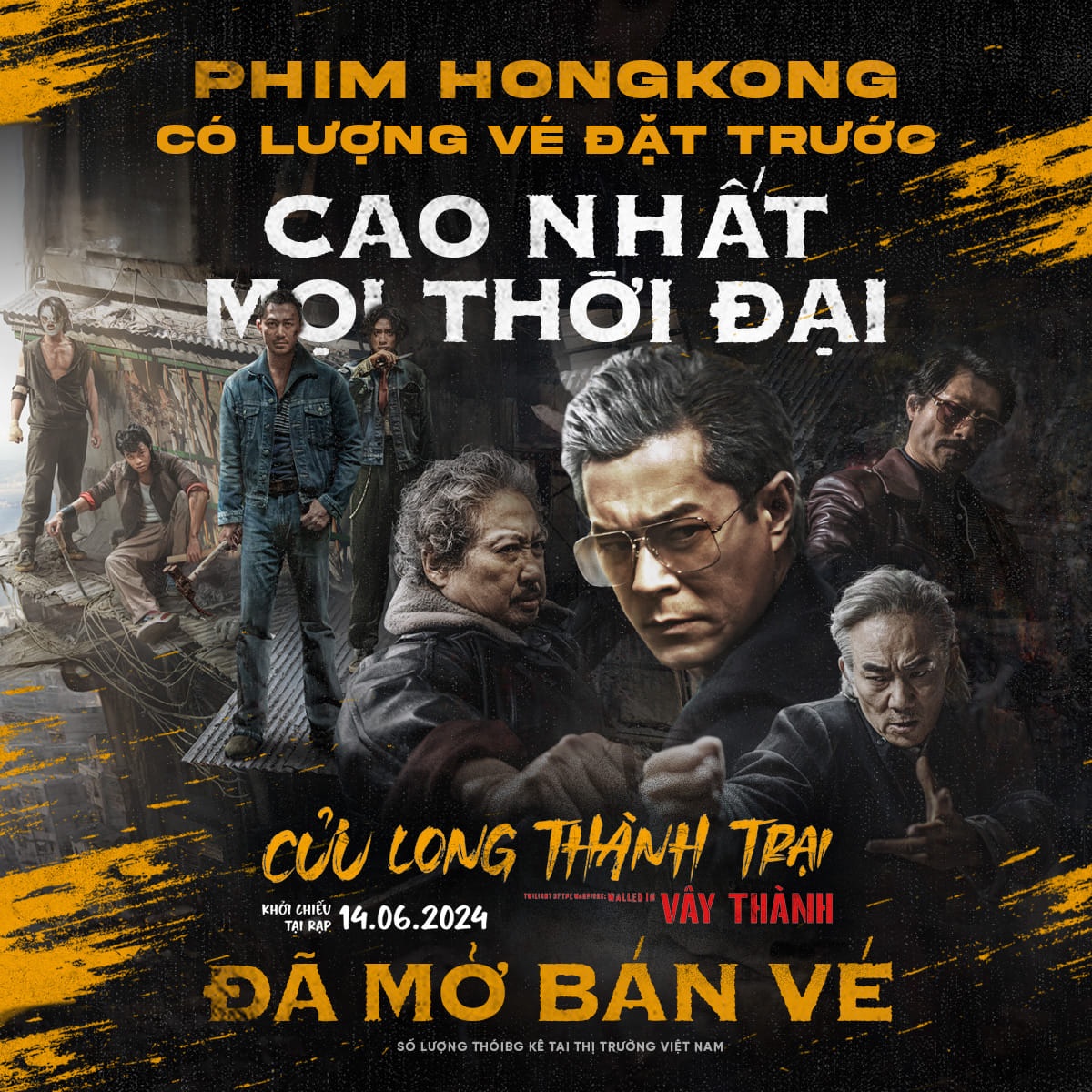 Cửu Long Thành Trại: Vây Thành được khán giả Việt ngóng chờ, còn lập kỷ lục  cao nhất mọi thời đại