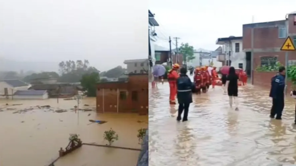Chùm ảnh: Thành phố biến thành biển vì trận mưa lũ lớn nhất lịch sử, 11.100 người phải sơ tán khẩn cấp, ít nhất 5 người chết, 15 người mất tích  - Ảnh 8.