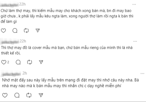 May nhái thiết kế của brand Việt rồi rao bán giá rẻ bằng 1/3: Cô gái combat tay đôi với dân tình, quyết rằng mình đúng! - Ảnh 4.