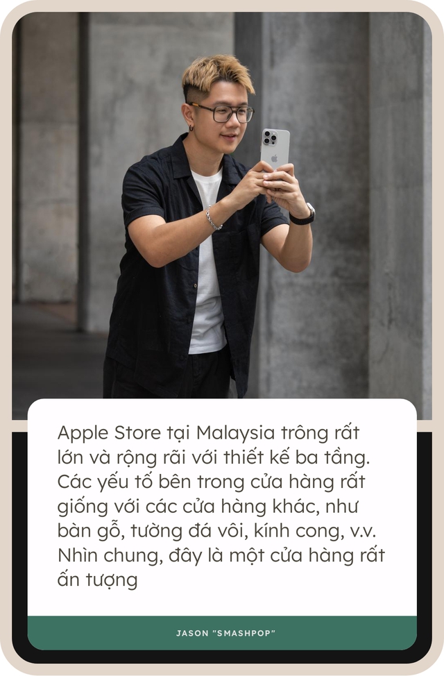 Khai trương Apple Store tại Malaysia: Cửa hàng siêu rộng, người người xếp hàng chờ từ tối hôm trước, khách Việt hào hứng vì sự kiện quá xịn - Ảnh 4.