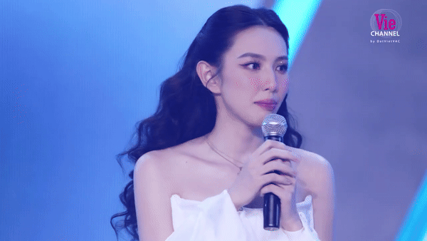 Hoa hậu Thuỳ Tiên gây sốt MXH với visual makeup 2 tiếng xuất hiện 5 giây - Ảnh 7.