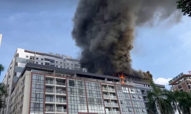 Nguyên nhân vụ cháy lớn tại toà nhà 9 tầng - Ảnh 5.