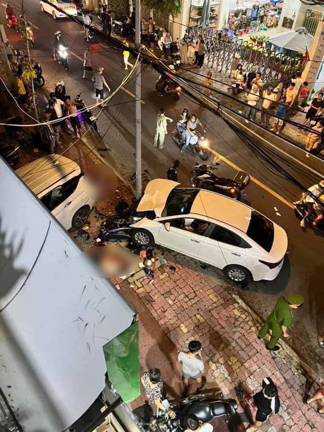 Hiện trường kinh hoàng vụ nữ tài xế tông loạt xe máy ở Vũng Tàu khiến 2 người tử vong tại chỗ - Ảnh 5.