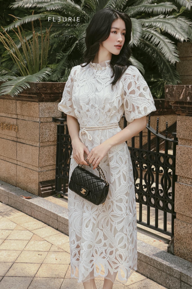 8 bezaubernde Models in weißen Kleidern, clevere Alters-Hacks, die Bürodamen ab 30 helfen, sich so schön zu kleiden wie Liu Yifei im Film – Foto 18.