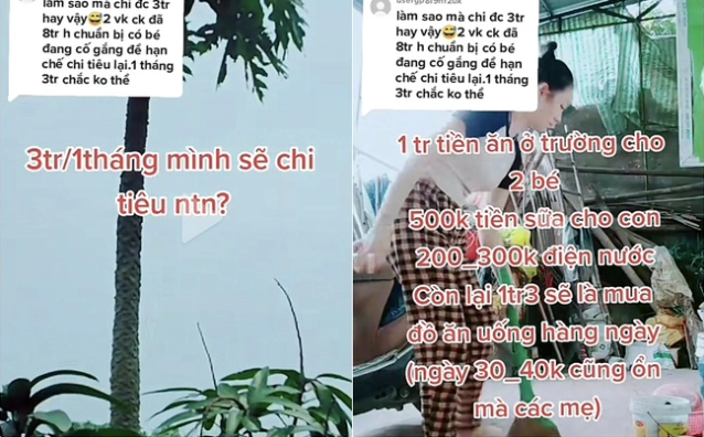 Lại thêm một bà mẹ chỉ tiêu 3 triệu/tháng dù nuôi 2 con nhỏ, nhìn bảng chi tiêu mà không dám tin vào mắt - Ảnh 2.