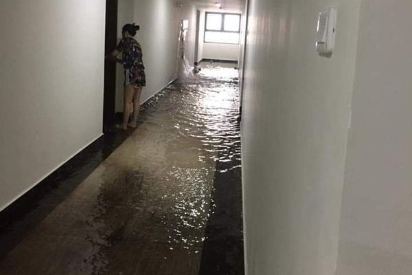 Chuyện dở khóc dở cười, dân chung cư cũng khốn khổ vì cảnh nhà ngập nước vì mưa lớn - Ảnh 6.