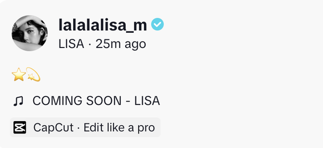 Lisa công bố comeback solo, vừa mở kênh TikTok đã có clip đạt 1 triệu view sau 30 phút! - Ảnh 6.