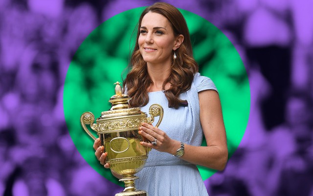 Thân vương William bận cổ vũ bóng đá, ai sẽ trao cúp vô địch Wimbledon thay Vương phi Kate? - Ảnh 1.