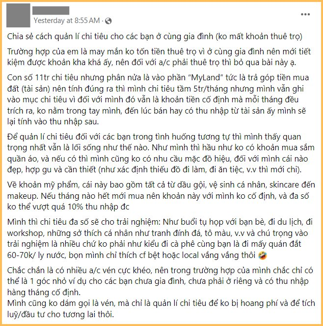 Mỗi tháng kiếm 35 triệu, chỉ tiêu 5 triệu: Tranh thủ tiết kiệm vì đang có “lợi thế lớn”! - Ảnh 1.