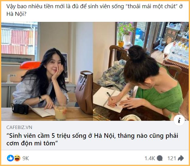 Nỗi khổ của sinh viên thời nay: Tiền bố mẹ cho không đủ tiêu, không dám than và cũng tìm đủ cách xoay sở mà vẫn bị gắn mác “ăn hại, không biết thương bố mẹ” - Ảnh 1.