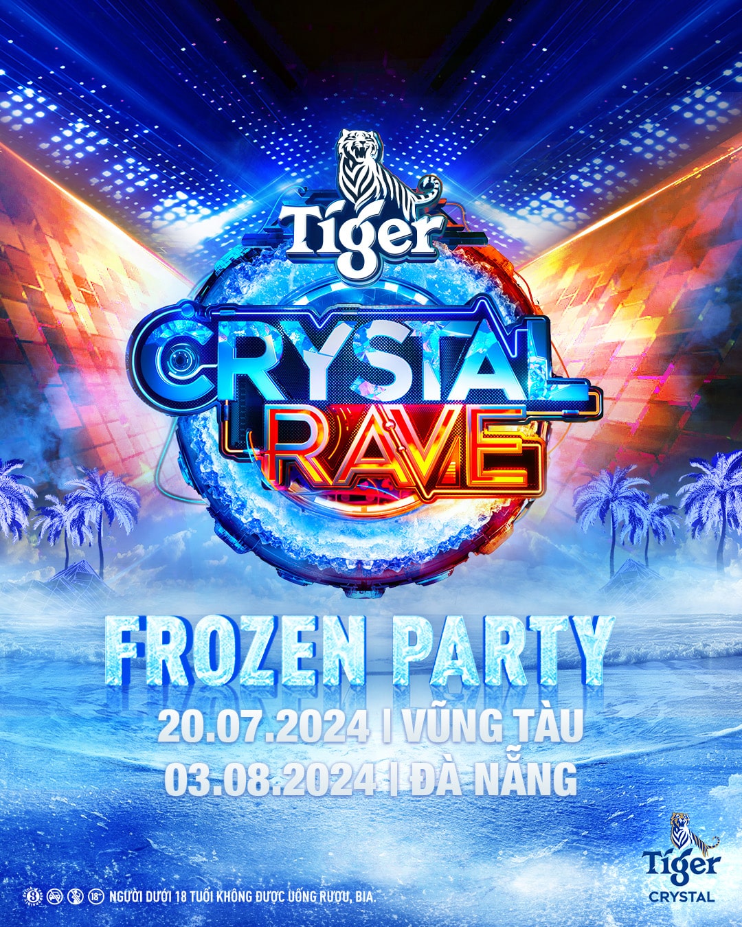 Đại tiệc sảng khoái bất tận Tiger Crystal Rave chính thức quay trở