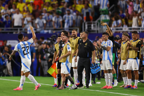 Trực tiếp chung kết Copa 2024 Argentina - Colombia: VÀO!!!! Người hùng lộ diện! Messi hạnh phúc vô bờ! - Ảnh 1.