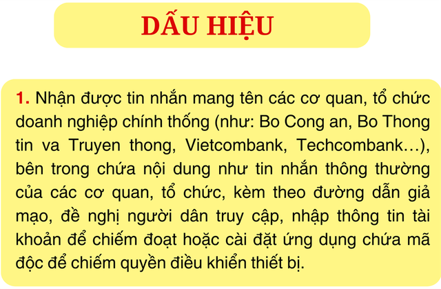 Bộ Công an cảnh báo độc chiêu hack tài khoản ngân hàng qua tin nhắn, ai cũng phải cảnh giác - Ảnh 2.