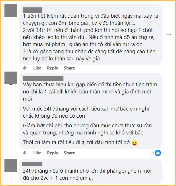 Thắc mắc của cô gái 23 tuổi khiến CĐM ngao ngán: Sắp đẻ sinh đôi vẫn còn chưa hiểu tiết kiệm để làm gì? - Ảnh 5.