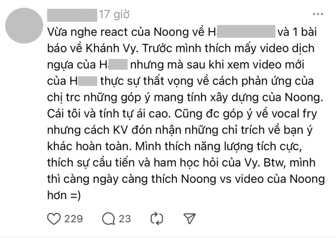 Cô gái miệt thị người khác khi bị góp ý, netizen lấy MC Khánh Vy ra so sánh để khen, chê- Ảnh 4.