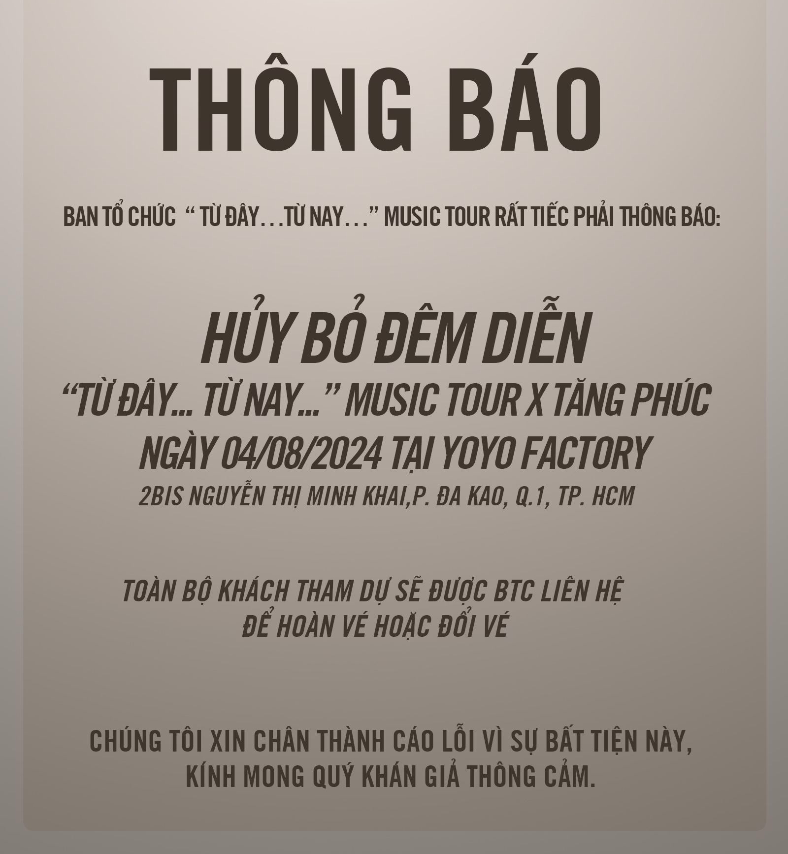 Một Anh Trai liên tục hủy show từ đầu năm đến nay, lí do là gì?- Ảnh 1.