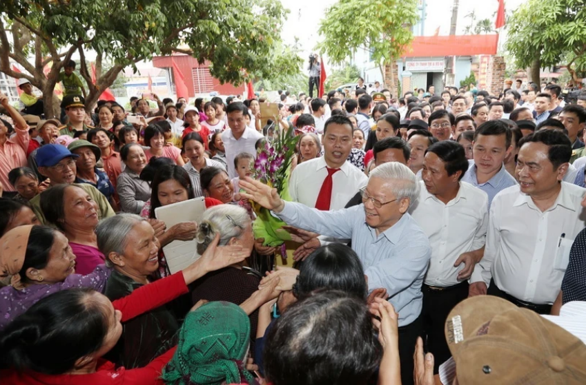 Tổng Bí thư Nguyễn Phú Trọng với Nhân dân và bạn bè quốc tế- Ảnh 9.