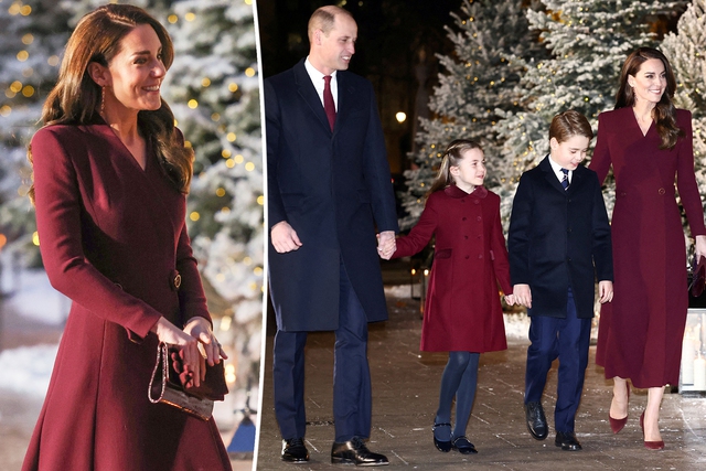 Die Auftritte von Königin Kate mit Prinzessin Charlotte bewiesen das ultimative Talent bei der Koordination von Outfits zwischen Mutter und Tochter – Foto 6.