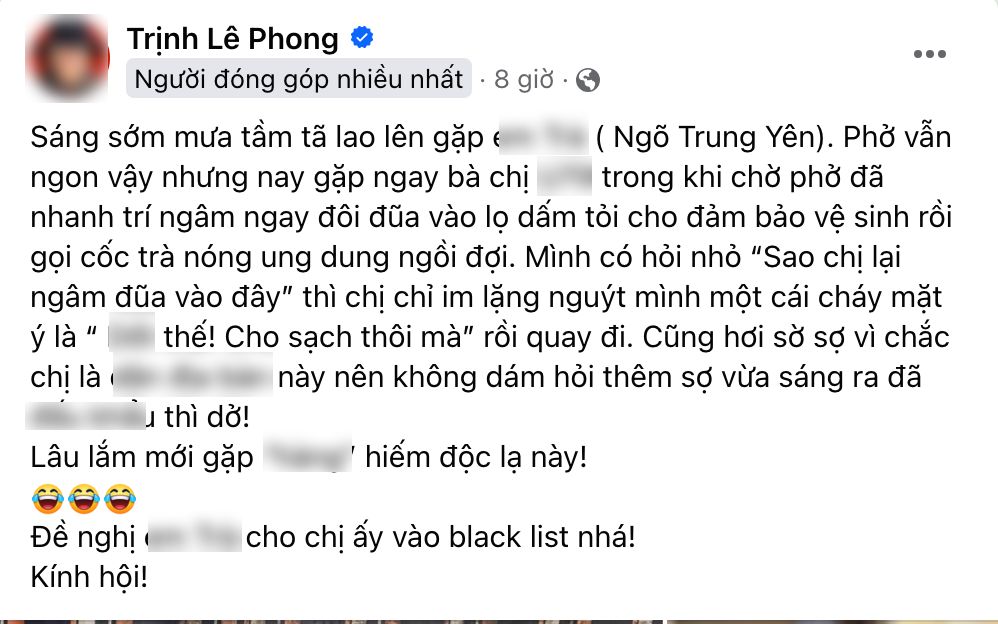 Vị khách cắm đôi đũa vào lọ giấm của quán phở để "tiệt trùng" khiến dân mạng bức xúc- Ảnh 3.