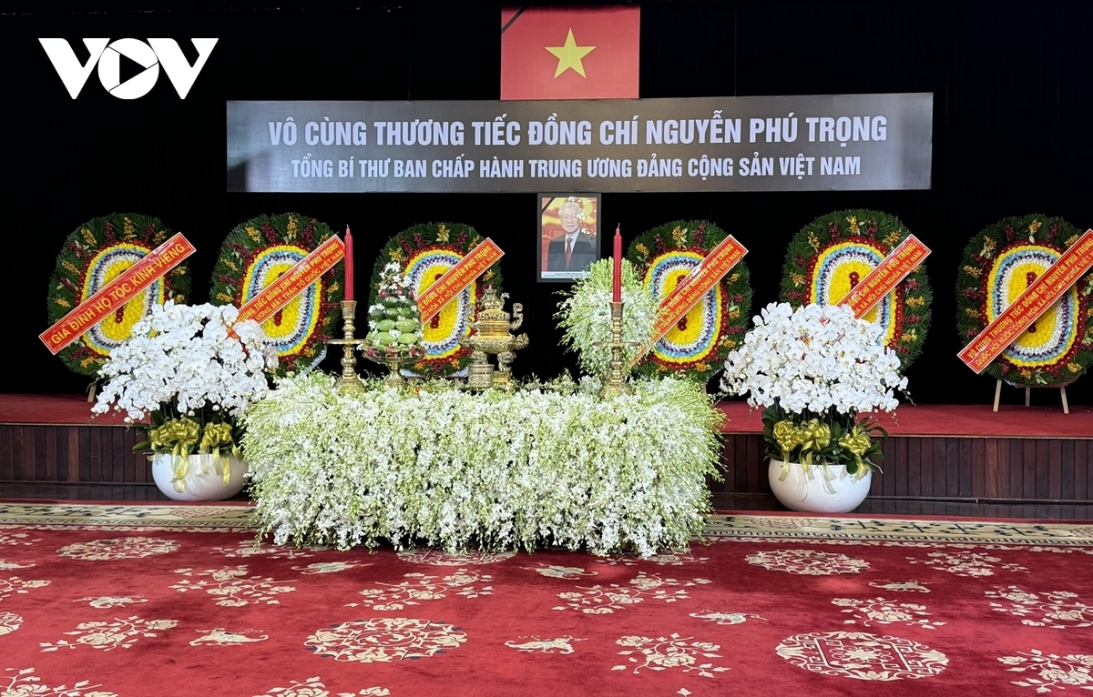 Trực tiếp: Lễ viếng Tổng Bí thư Nguyễn Phú Trọng- Ảnh 28.