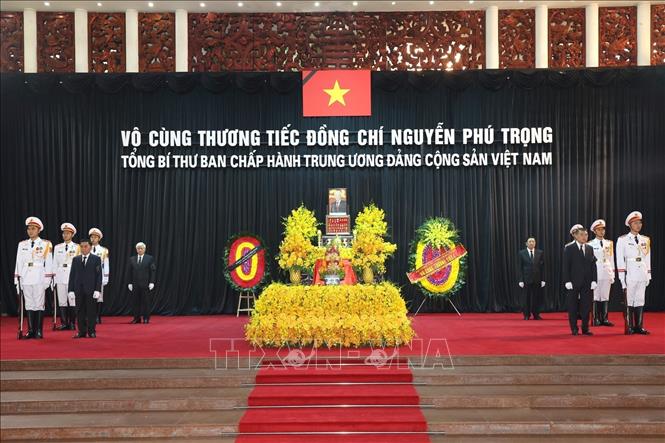 Trực tiếp: Lễ Quốc tang Tổng Bí thư Nguyễn Phú Trọng- Ảnh 190.