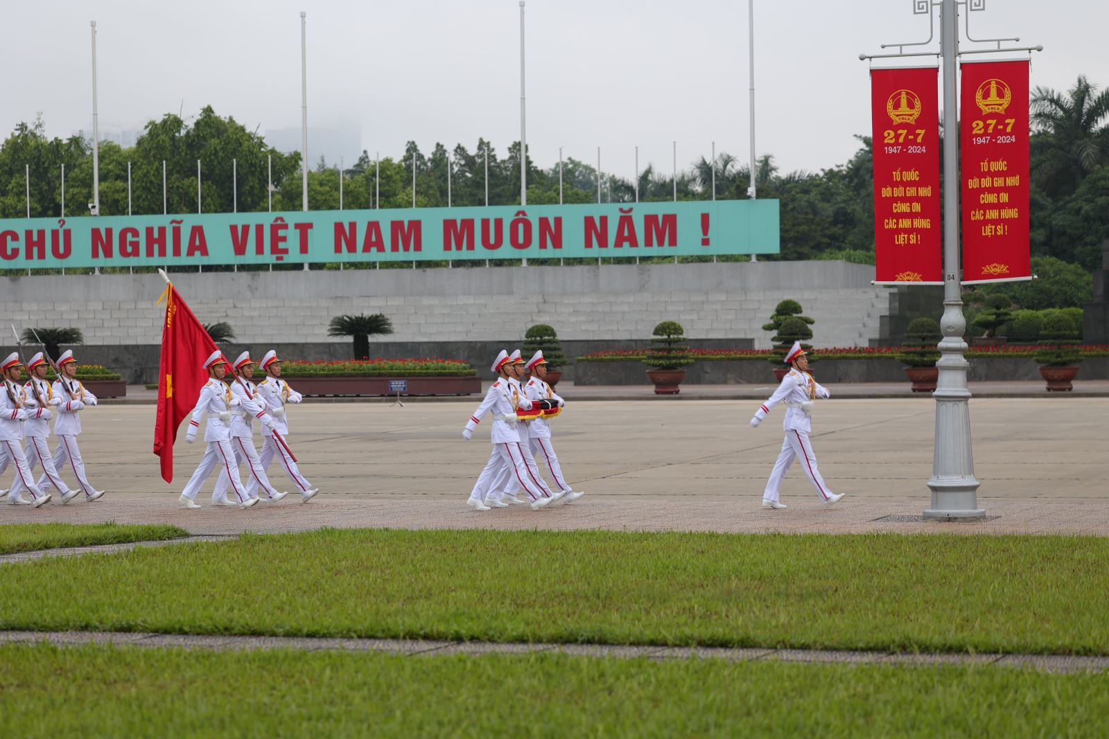 Trực tiếp: Lễ Quốc tang Tổng Bí thư Nguyễn Phú Trọng- Ảnh 347.