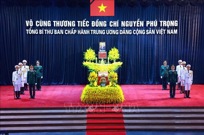 Trực tiếp: Lễ Quốc tang Tổng Bí thư Nguyễn Phú Trọng- Ảnh 340.