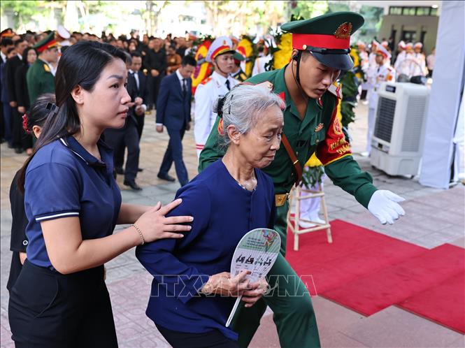 Lễ truy điệu và Lễ an táng Tổng Bí thư Nguyễn Phú Trọng- Ảnh 183.