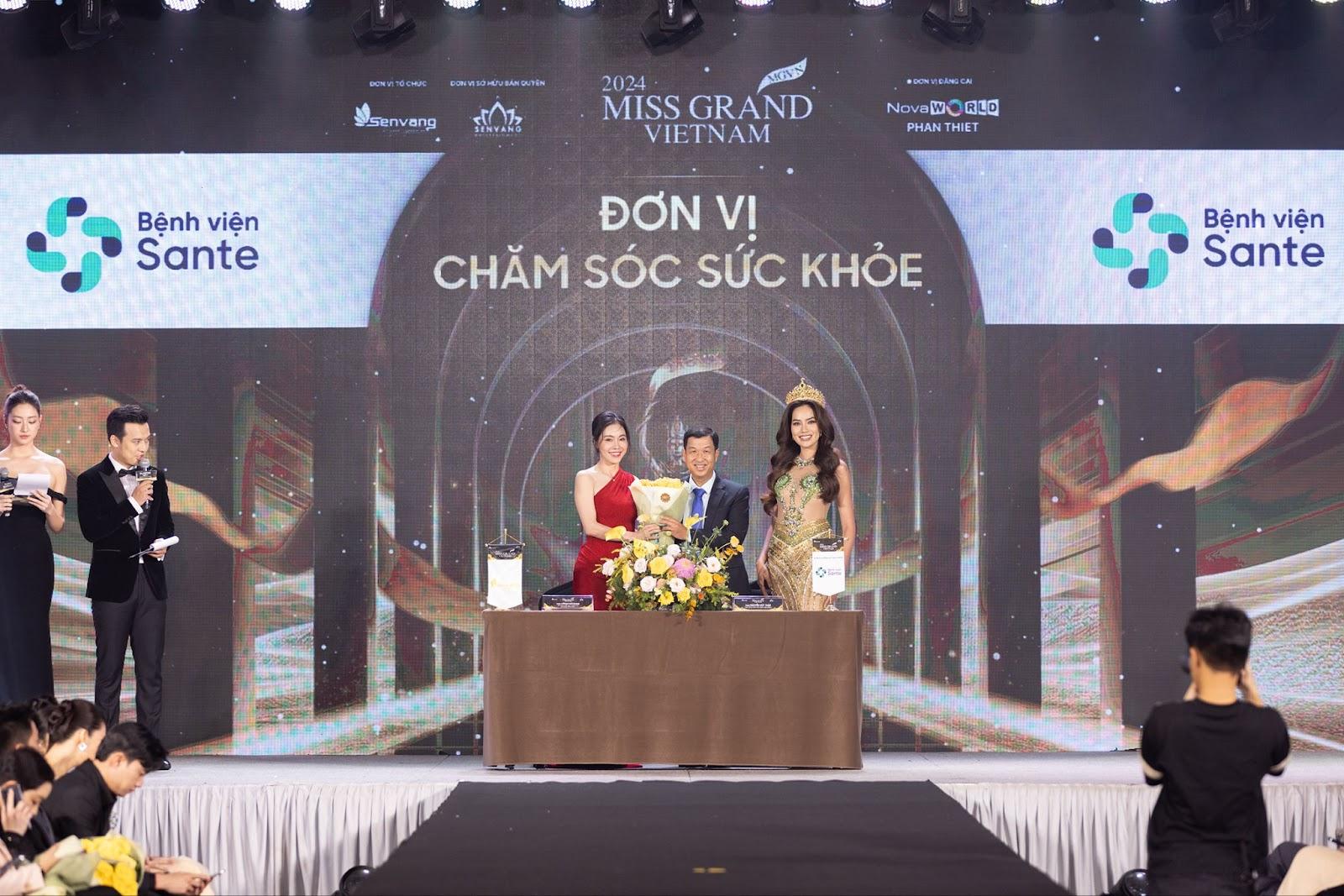 Bệnh viện Sante - Đơn vị chăm sóc sức khoẻ của cuộc thi Miss Grand Vietnam 2024- Ảnh 1.