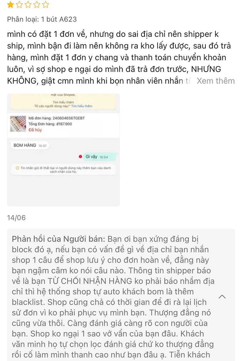 Khách áp voucher mua hàng nên shop thích gì giao nấy, thắc mắc liền bị mắng “nửa mùa” và block thẳng tay- Ảnh 12.