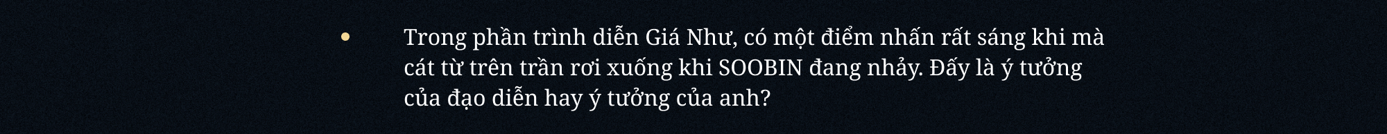 SOOBIN: “Đâu phải lúc nào mình cũng cần đứng thứ nhất. Khán giả hãy nhớ đến SOOBIN như một nghệ sĩ tài năng là đủ”- Ảnh 8.