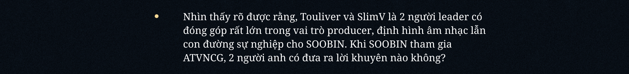 SOOBIN: “Đâu phải lúc nào mình cũng cần đứng thứ nhất. Khán giả hãy nhớ đến SOOBIN như một nghệ sĩ tài năng là đủ”- Ảnh 20.