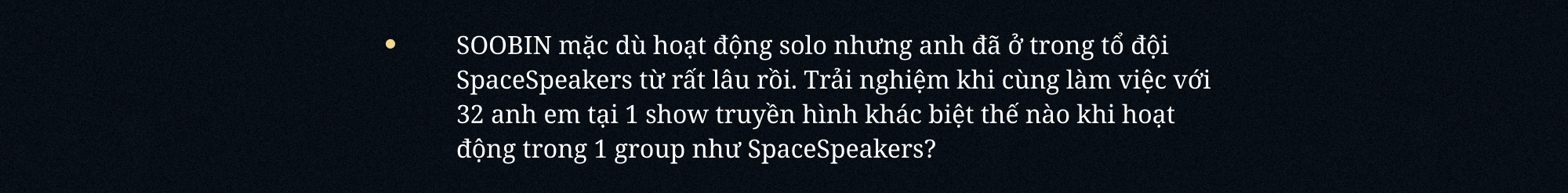 SOOBIN: “Đâu phải lúc nào mình cũng cần đứng thứ nhất. Khán giả hãy nhớ đến SOOBIN như một nghệ sĩ tài năng là đủ”- Ảnh 24.